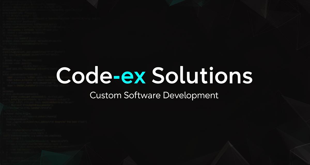 Code-ex Solutions | Custom Software Development